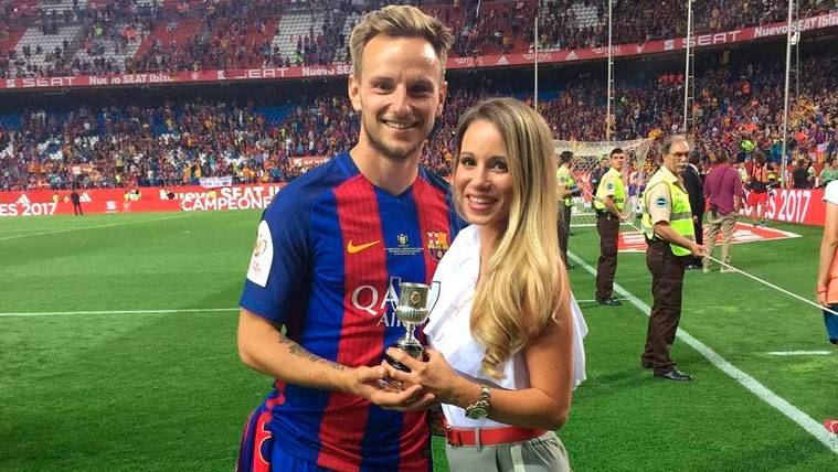 Ivan Rakitic's wife Raquel Mauri