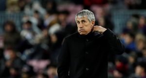 Barcelona boss Setien reacts to first defeat