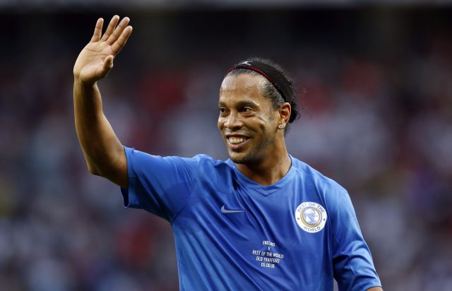 Barcelona legend Ronaldinho and Ronaldo for Brazil