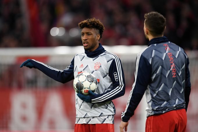 Barca join race for Coman