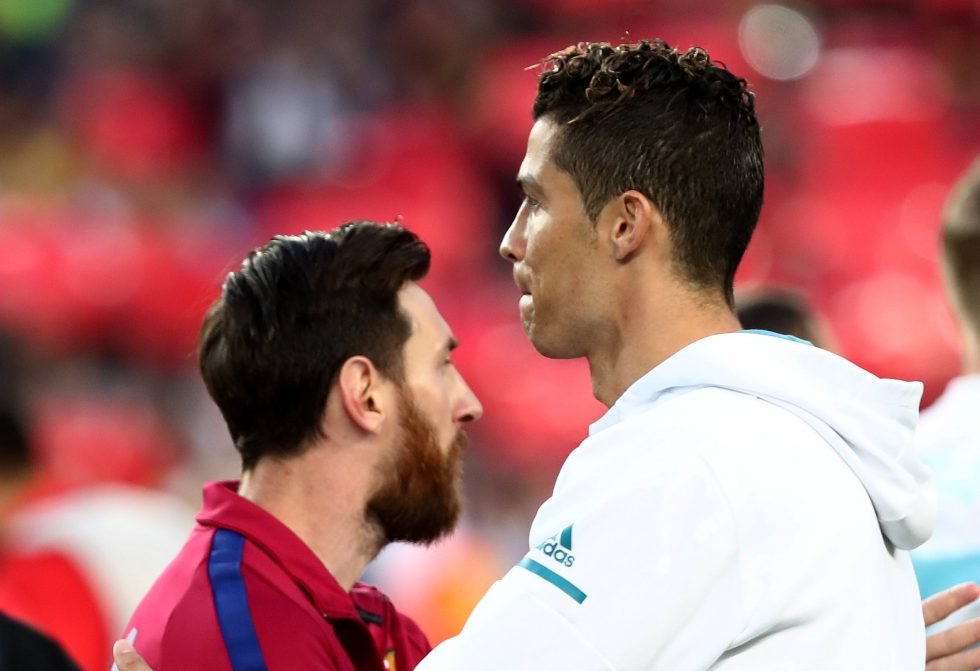 Ronaldo pays homage to Messi rivalry