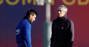 Setien Banishes Worries Over Messi's Injury