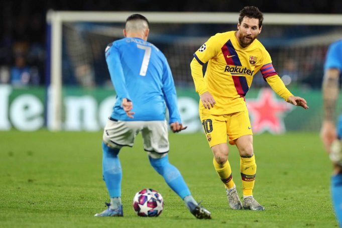 Barcelona Backed To Thump Napoli In CL Showdown