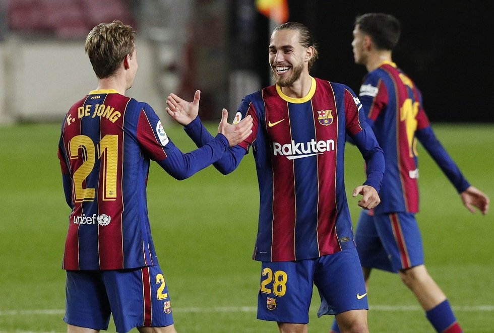 Barcelona Defender Oscar Mingueza Delighted With 4-0 Victory Over Granada