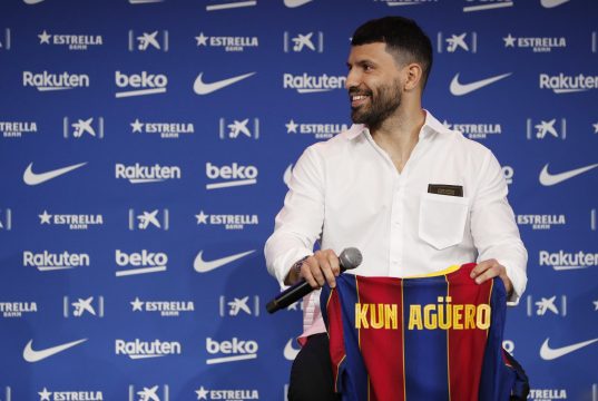 Aguero delight with Barcelona debut came in winning cause