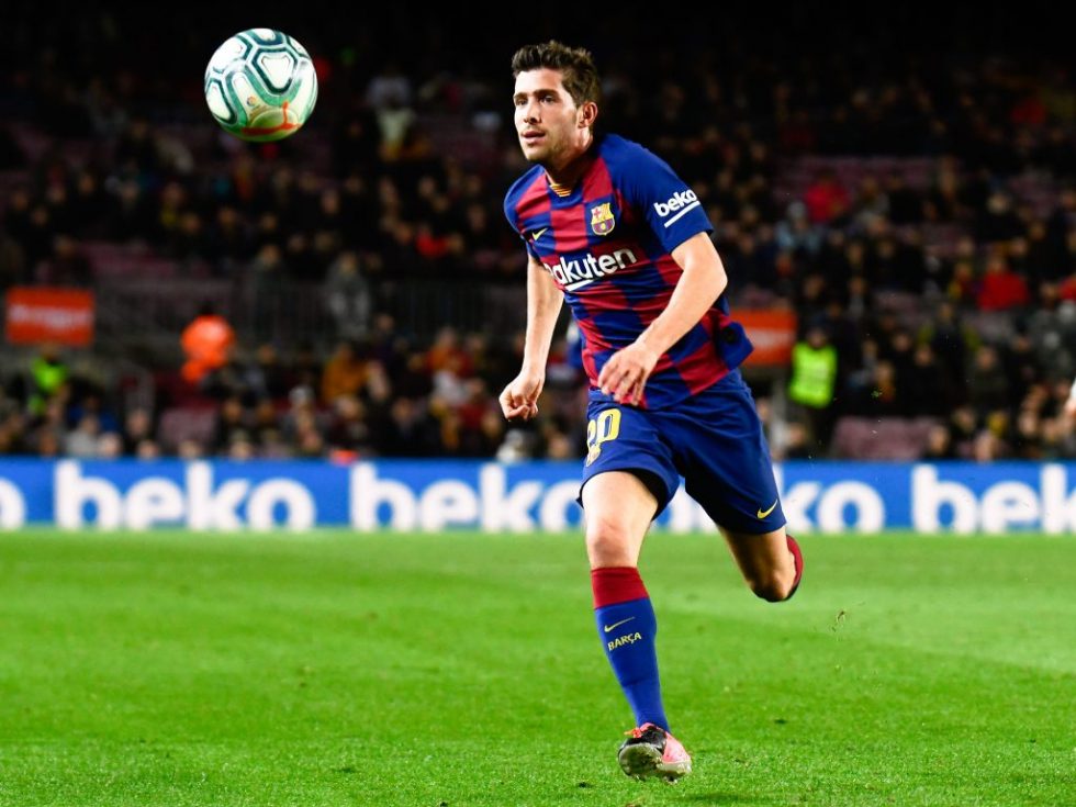 Barca defender Sergi Roberto will be undergoing surgery