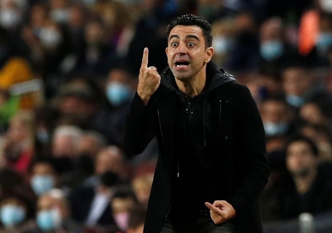 Xavi unhappy with his first defeat as Barcelona manager
