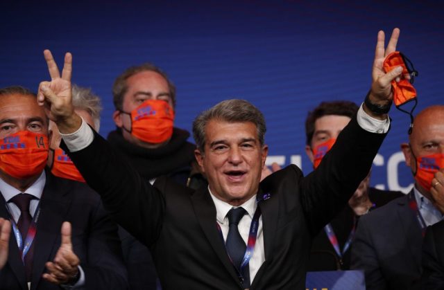 Joan Laporta claims Barcelona holds positive advantage in the transfer market