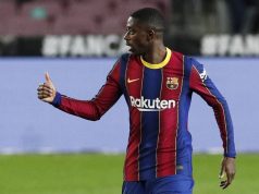 Aubameyang urging Dembele to sign a new contract with Barcelona