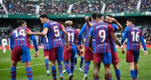 Barcelona thump Osasuna in 4 goal victory