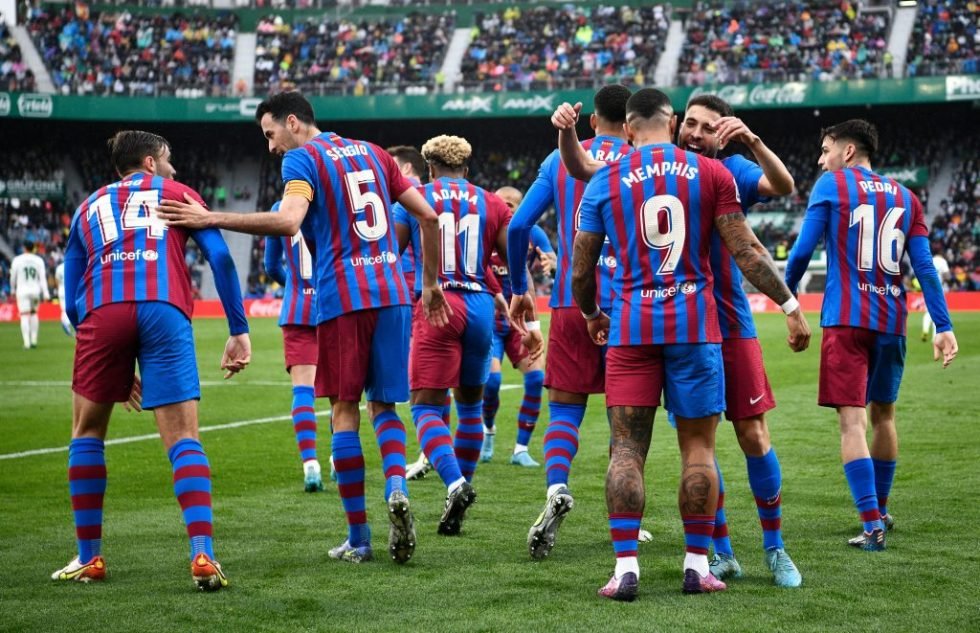 Barcelona thump Osasuna in 4 goal victory