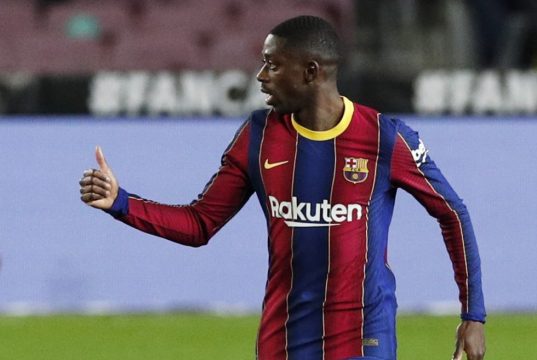 LaLiga president Javier Tebas feels Ousmane Dembele will leave Barcelona