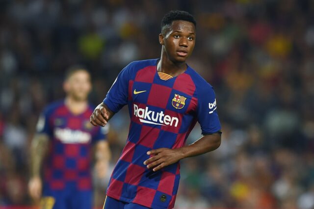Ansu Fati is one of the Barcelona players leaving in 2025
