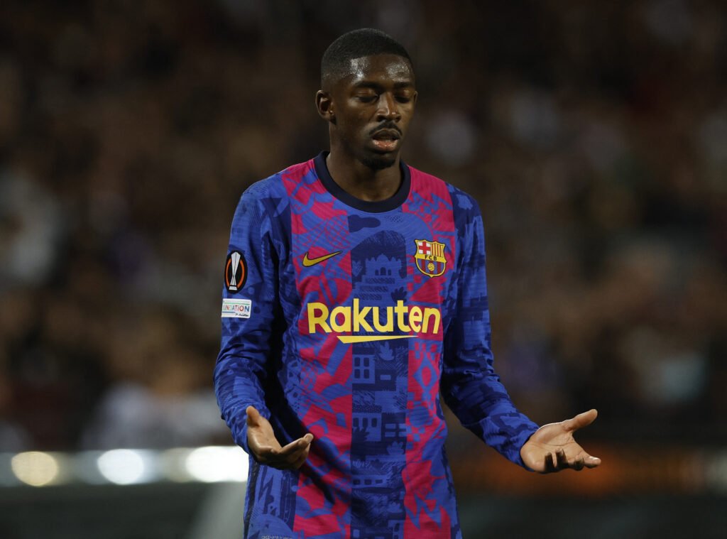 Ousmane Dembele is one of the Barcelona players playing in World Cup 2022