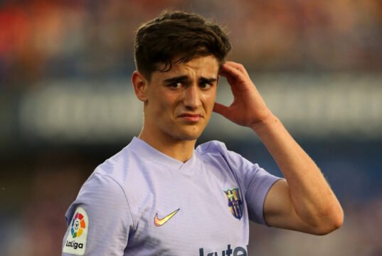 Barcelona face difficulty in registering Gavi to their first team