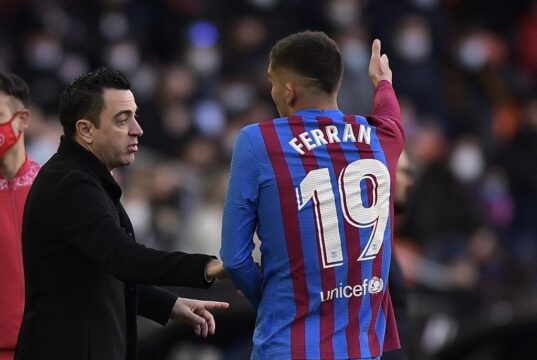 Barcelona lining up a move for Wilfried Zaha as a replacement for Ferran Torres