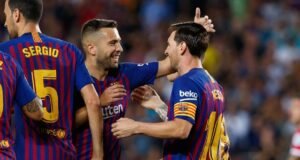 Barcelona have invited invited Messi to attend Alba and Busquets' farewell match at Camp Nou