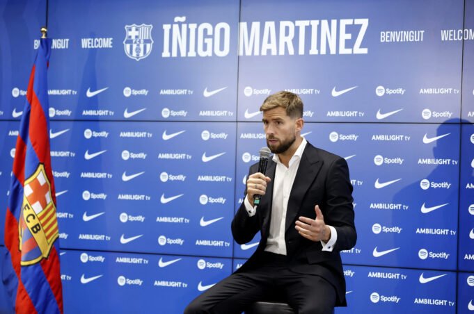 New signing Inigo Martinez explains why he joined Barcelona