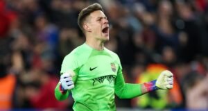 Marc Andre Ter Stegen renews his Barcelona contract till 2028 with a €500 million release clause