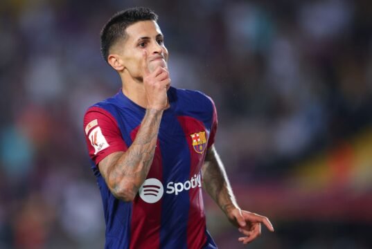 Joao Cancelo admits to the risk he had taken while signing for Barcelona this summer