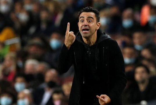 Xavi unconvinced with Barcelona's performance last night