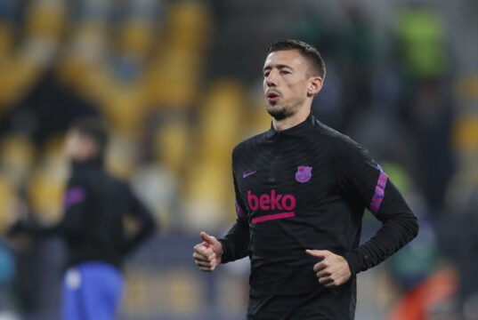 AC Milan has enquired about Barcelona defender Clement Lenglet