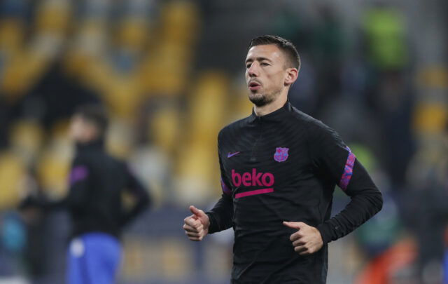 AC Milan has enquired about Barcelona defender Clement Lenglet