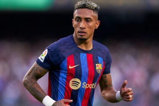 Barcelona considering selling winger Raphinha in 2024