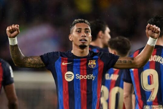 Aston Villa interested in signing Barcelona winger Raphinha this summer