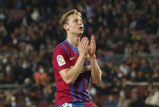 Man United offer Antony in potential deal for Barcelona midfielder Frenkie de Jong